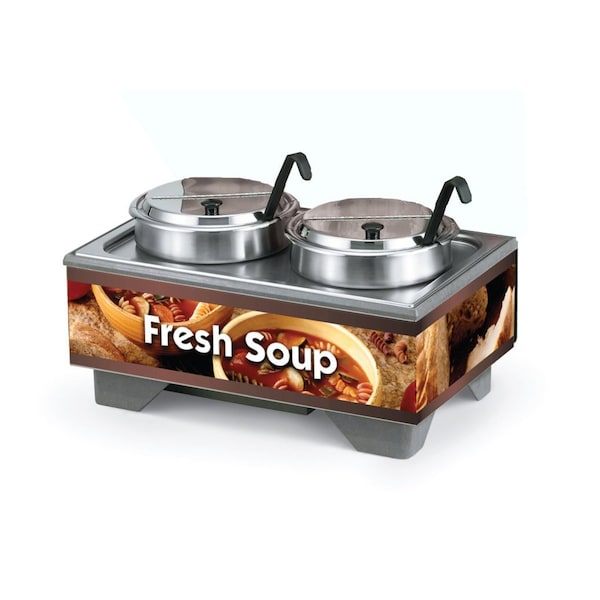 Vollrath Co VollrathÂ, FullSize Soup Merchandiser, 120 Volt 720202003
